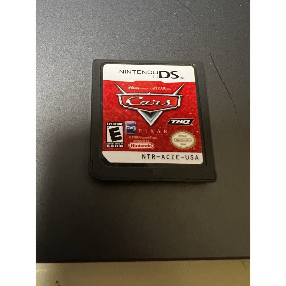 Disney‎ Pixar Cars Nintendo DS Game Cartridge NTR-ACZE-USA Racing THQ